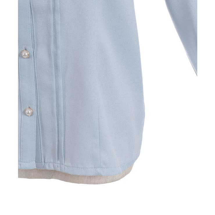 リボンジャボブローチブラウス | axes femme | 詳細画像12 