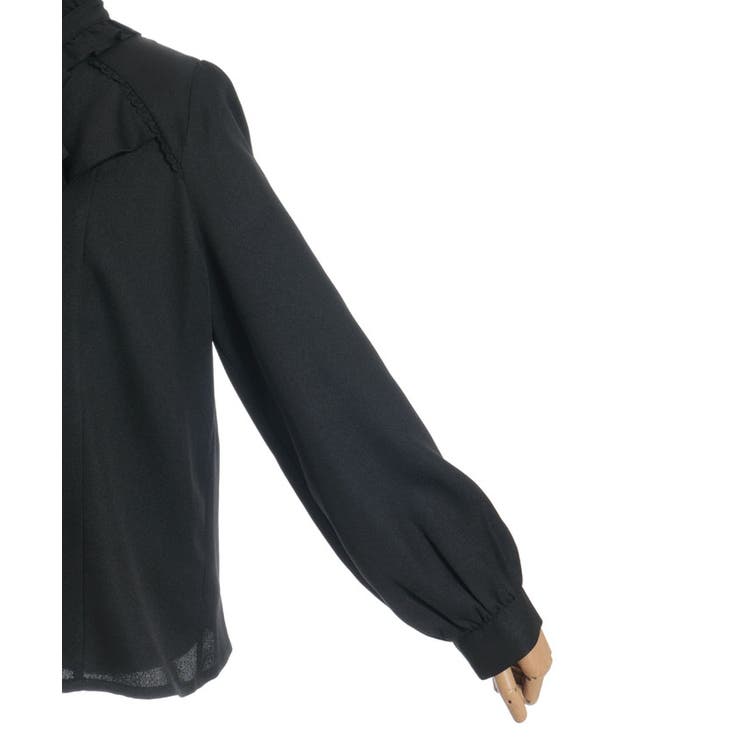 リボンジャボブローチブラウス | axes femme | 詳細画像30 