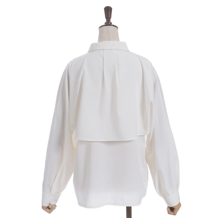 チェーン付オーバーブラウス | axes femme | 詳細画像12 