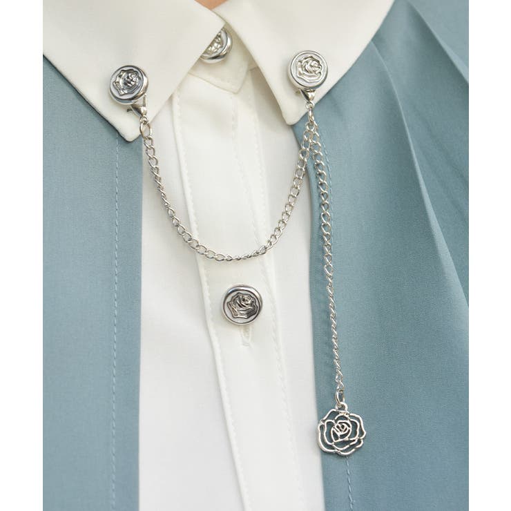 チェーン付オーバーブラウス | axes femme | 詳細画像6 