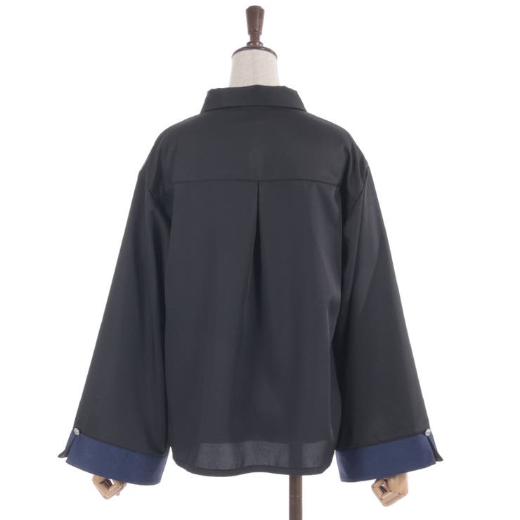 【セットアップ対応】ジャガードブラウス | axes femme | 詳細画像15 