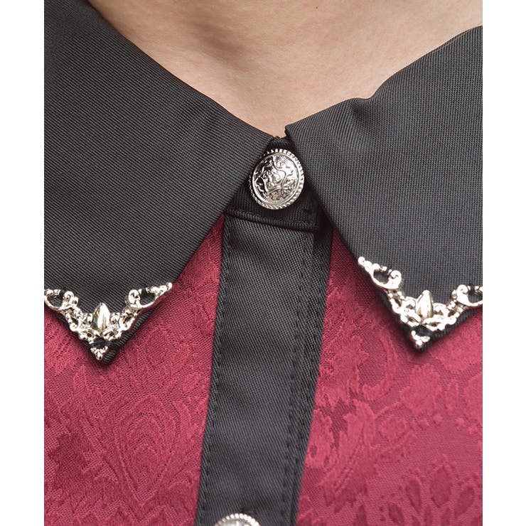 【セットアップ対応】ジャガードブラウス | axes femme | 詳細画像4 