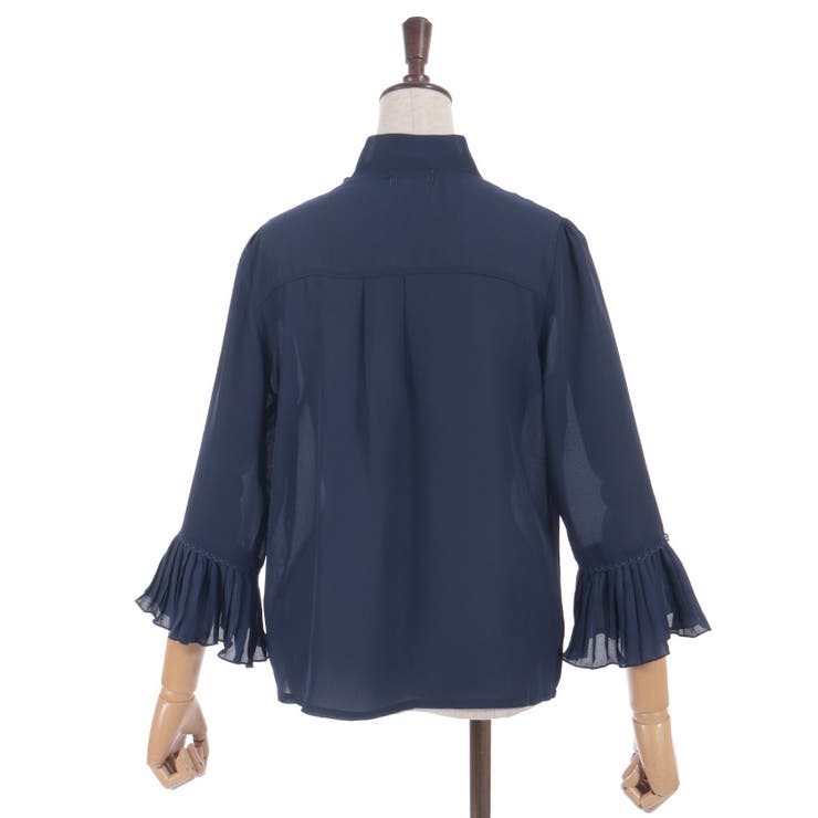 苺刺繍ボウタイブラウス | axes femme | 詳細画像13 