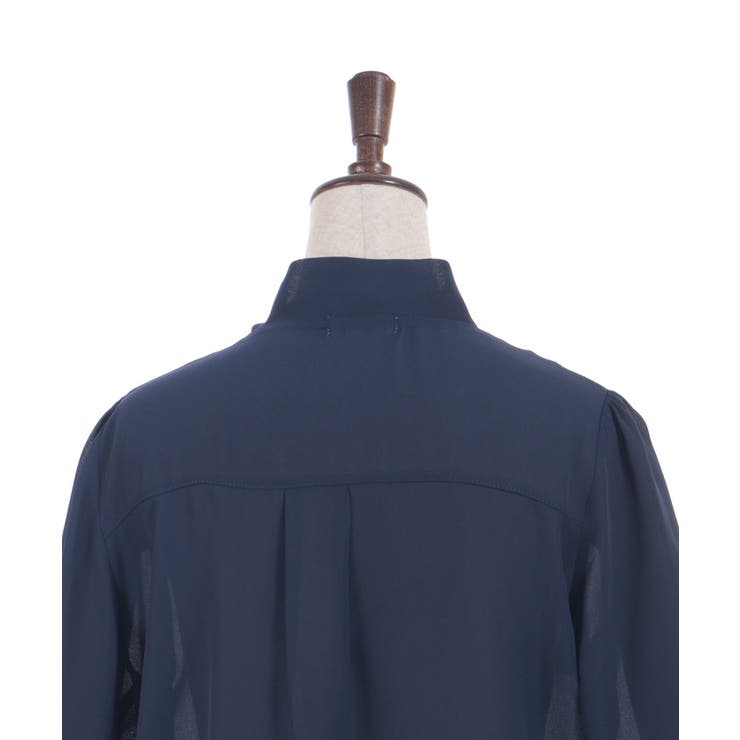 苺刺繍ボウタイブラウス | axes femme | 詳細画像15 