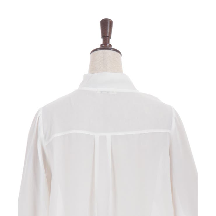 苺刺繍ボウタイブラウス | axes femme | 詳細画像22 