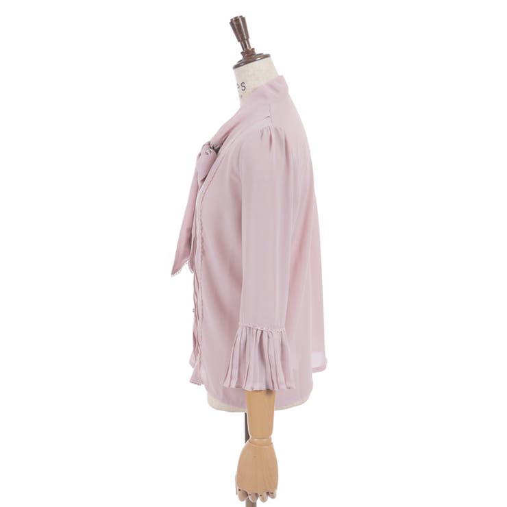 苺刺繍ボウタイブラウス | axes femme | 詳細画像25 