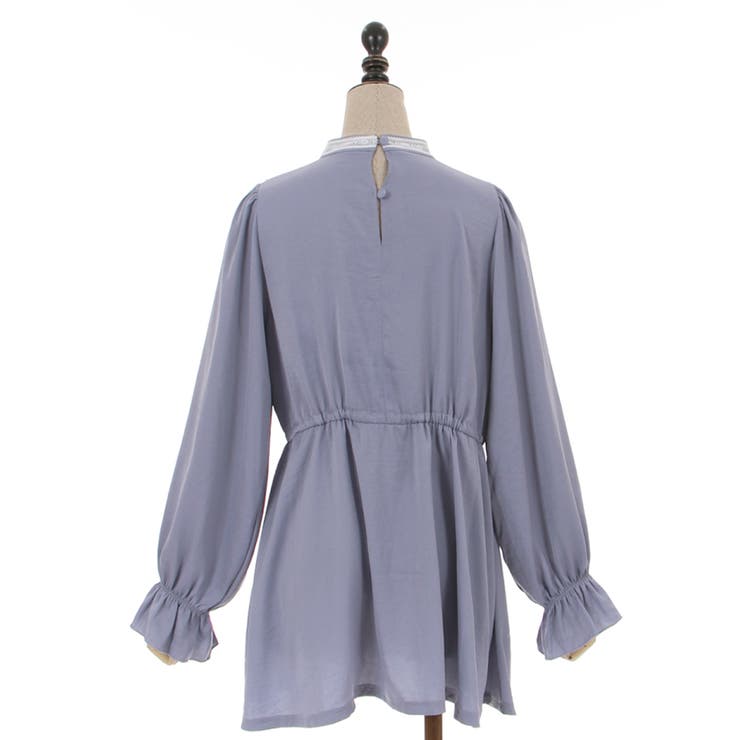 axes femme - 9/30まで　ヴィンテージサテンブラウス ヴィンテージサテンブラウス | outlet | axes femme online shop