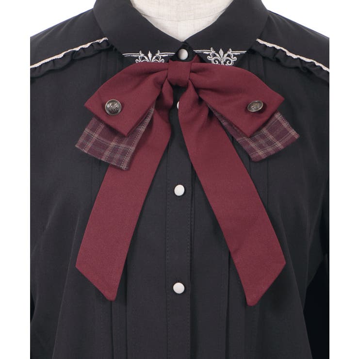 リボンセットブラウス[品番：IGAW0002923]｜axes femme