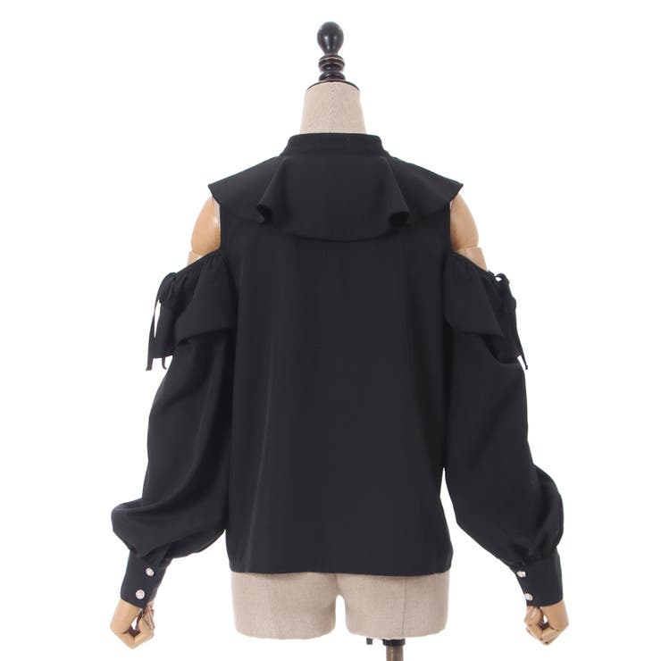 2wayオフショルブラウス | axes femme | 詳細画像13 