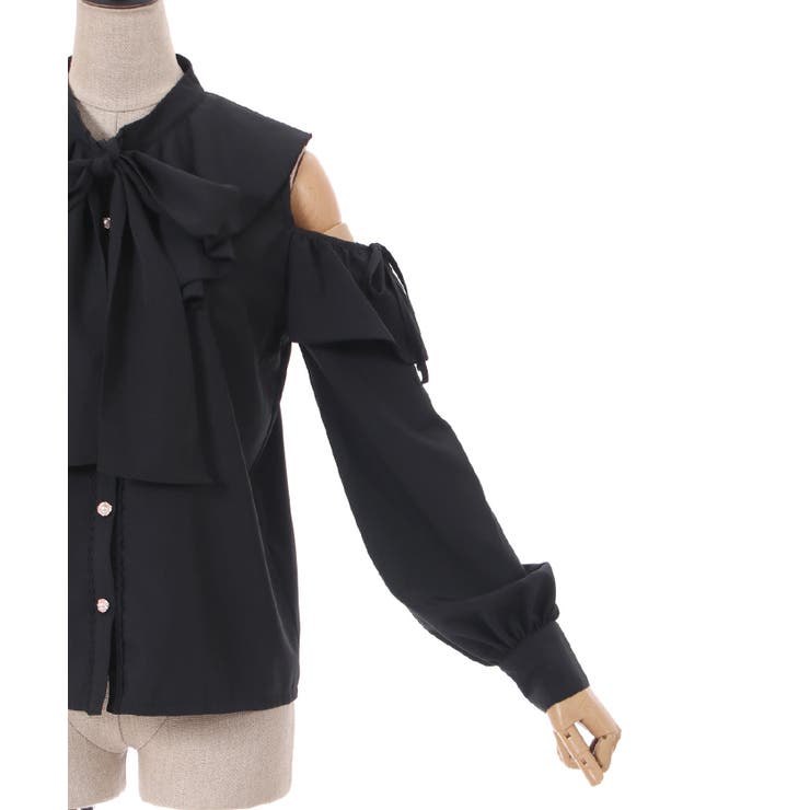 2wayオフショルブラウス[品番：IGAW0003411]｜axes femme