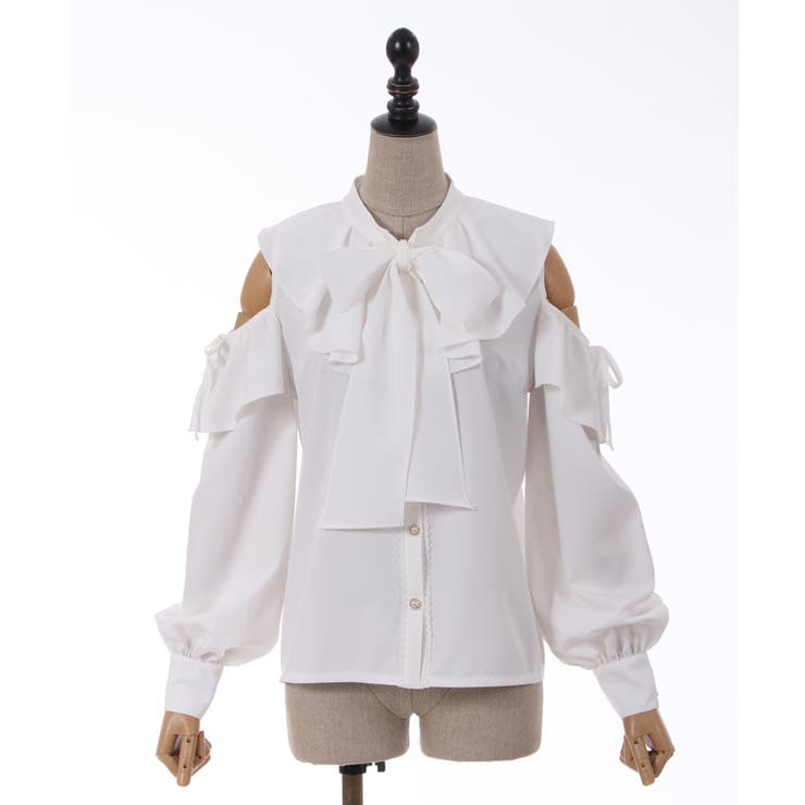 2wayオフショルブラウス | axes femme | 詳細画像20 