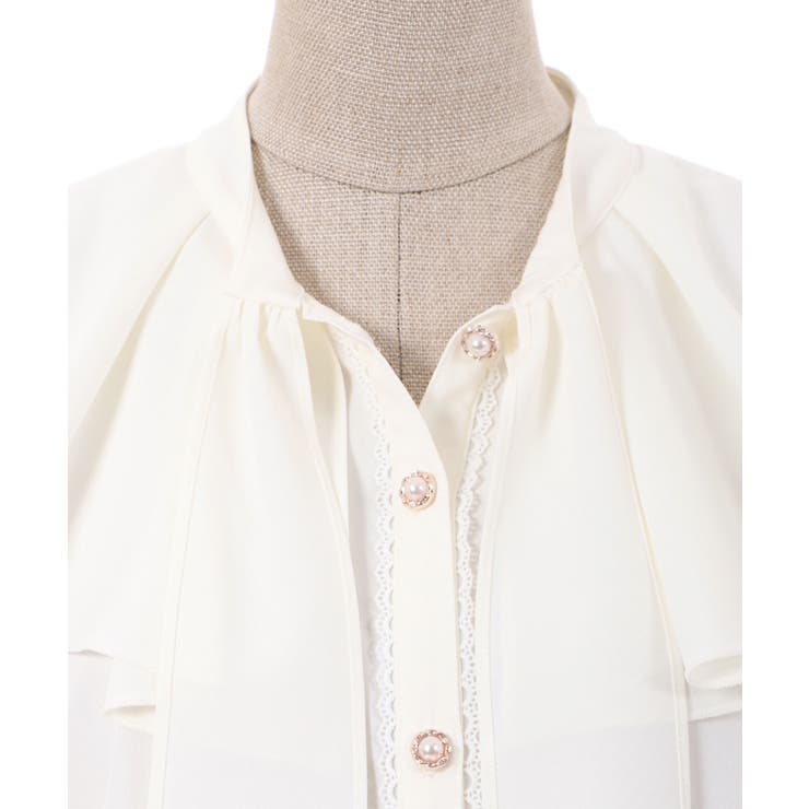 2wayオフショルブラウス | axes femme | 詳細画像7 