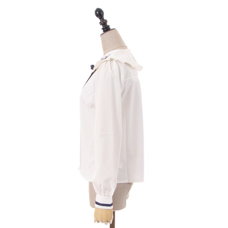 ヴァンダンジュ刺繍ブラウス | axes femme | 詳細画像13 