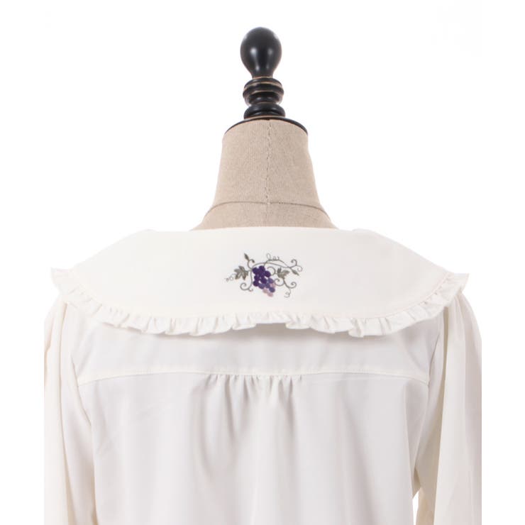 ヴァンダンジュ刺繍ブラウス | axes femme | 詳細画像19 