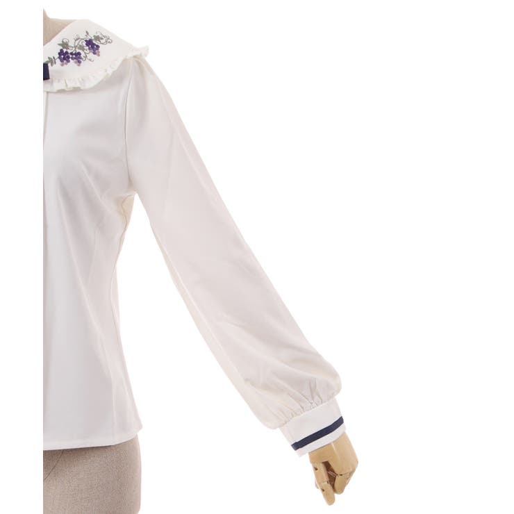 ヴァンダンジュ刺繍ブラウス | axes femme | 詳細画像21 