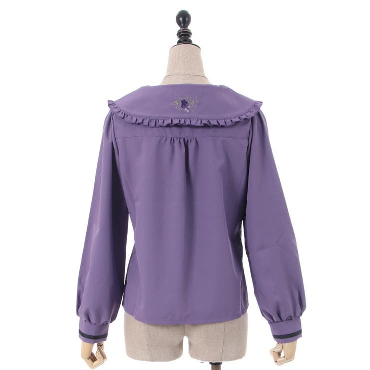 ヴァンダンジュ刺繍ブラウス | axes femme | 詳細画像24 