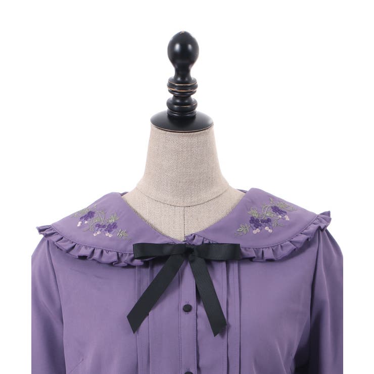 ヴァンダンジュ刺繍ブラウス | axes femme | 詳細画像25 