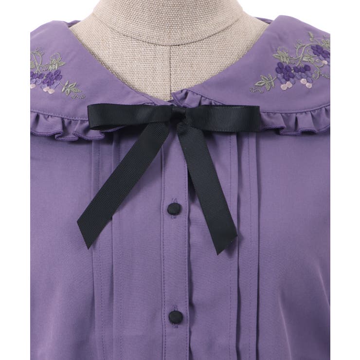 ヴァンダンジュ刺繍ブラウス | axes femme | 詳細画像27 