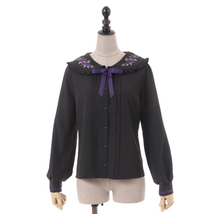 ヴァンダンジュ刺繍ブラウス | axes femme | 詳細画像3 