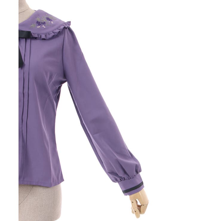 ヴァンダンジュ刺繍ブラウス | axes femme | 詳細画像30 