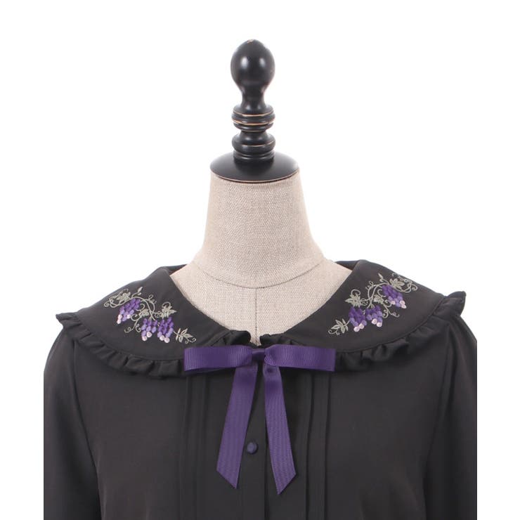 ヴァンダンジュ刺繍ブラウス | axes femme | 詳細画像6 