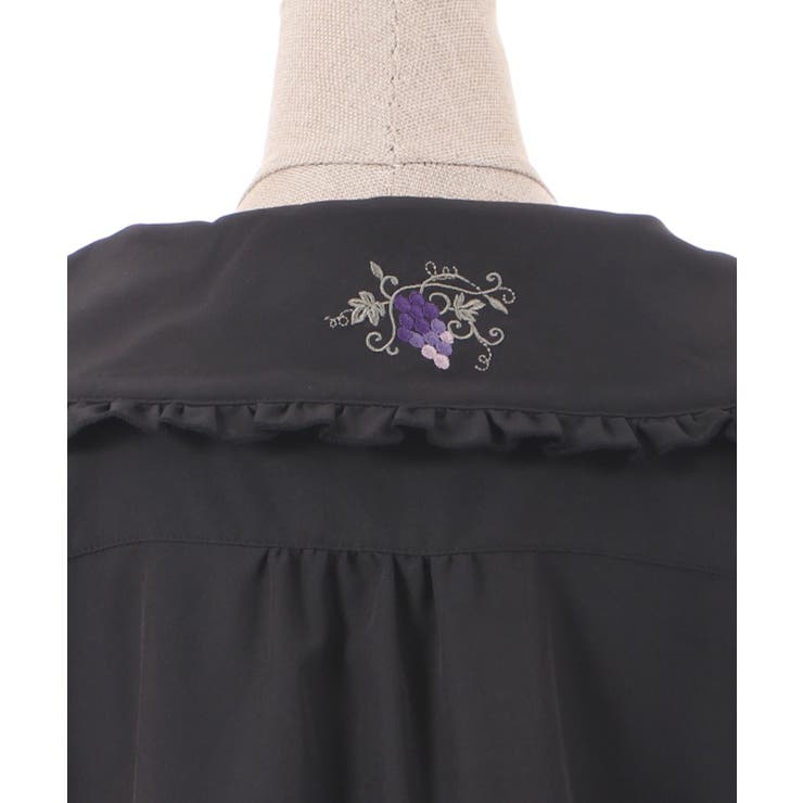 ヴァンダンジュ刺繍ブラウス | axes femme | 詳細画像9 