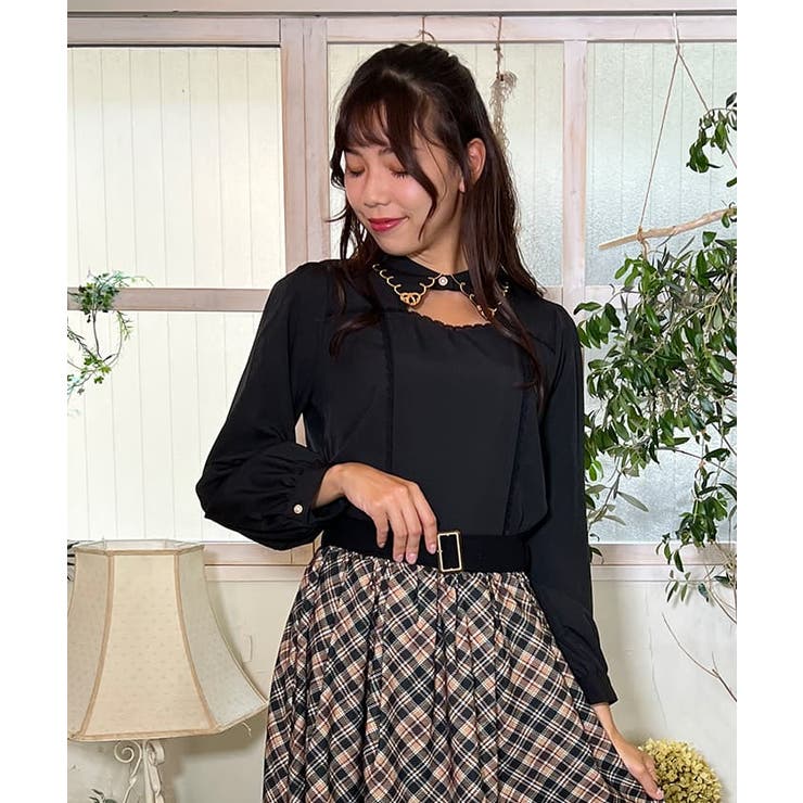 プレッツェル様✨ プレッツェル刺繍ブラウス[品番：IGAW0004239]｜axes femme