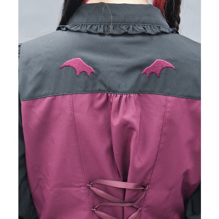 ガータービスチェデザインブラウス | axes femme | 詳細画像6 