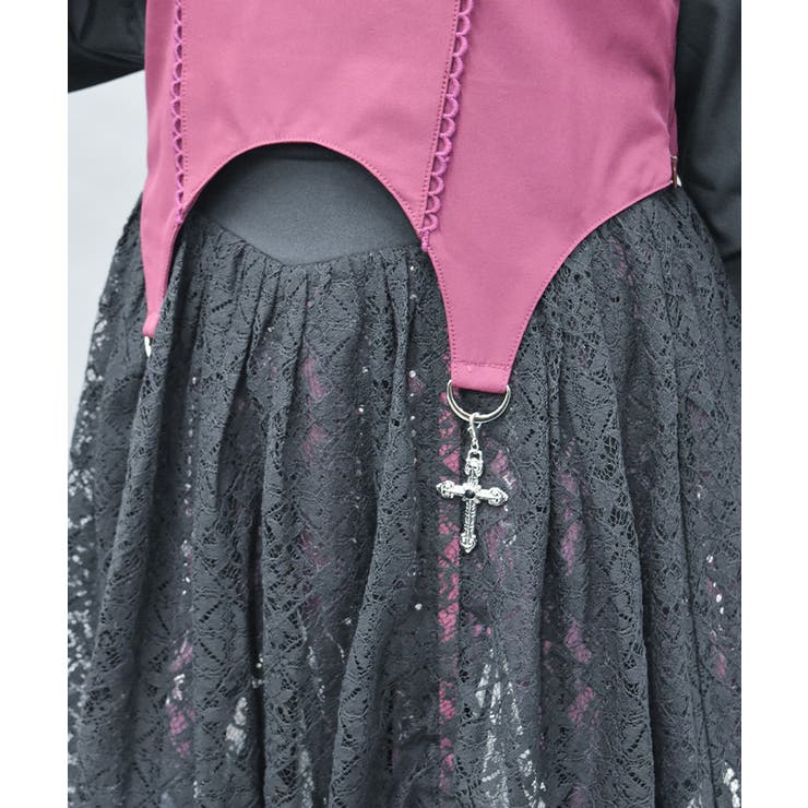 ガータービスチェデザインブラウス | axes femme | 詳細画像7 