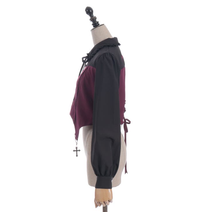 ガータービスチェデザインブラウス | axes femme | 詳細画像9 