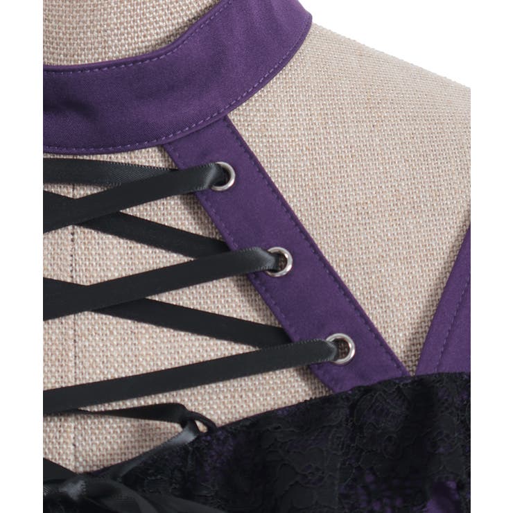 デコルテレースアップブラウス | axes femme | 詳細画像21 