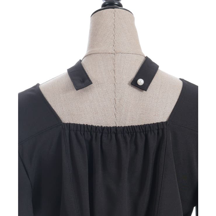 デコルテレースアップブラウス | axes femme | 詳細画像31 