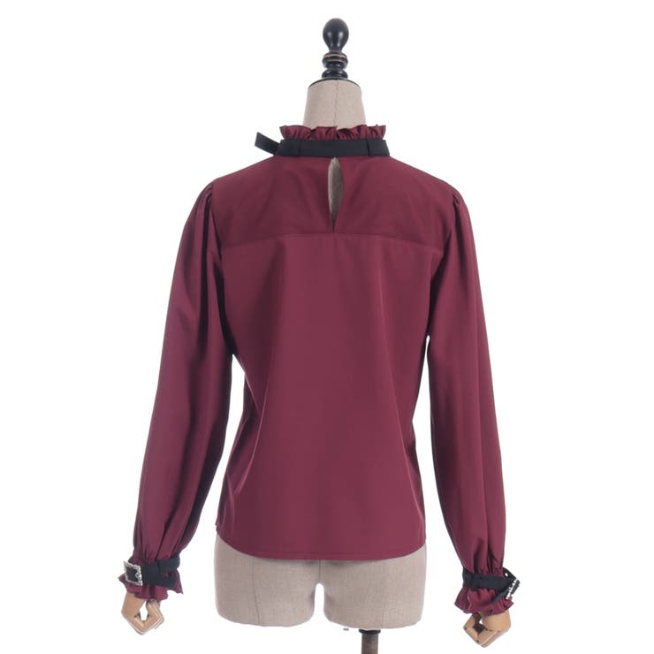 ベルトデザイン刺繍ブラウス | axes femme | 詳細画像13 