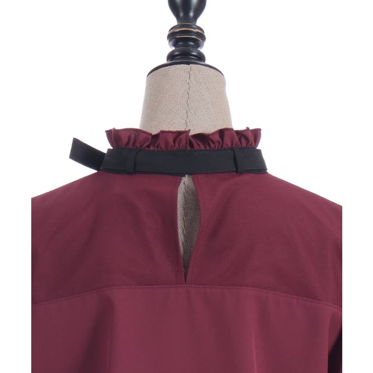 ベルトデザイン刺繍ブラウス | axes femme | 詳細画像16 