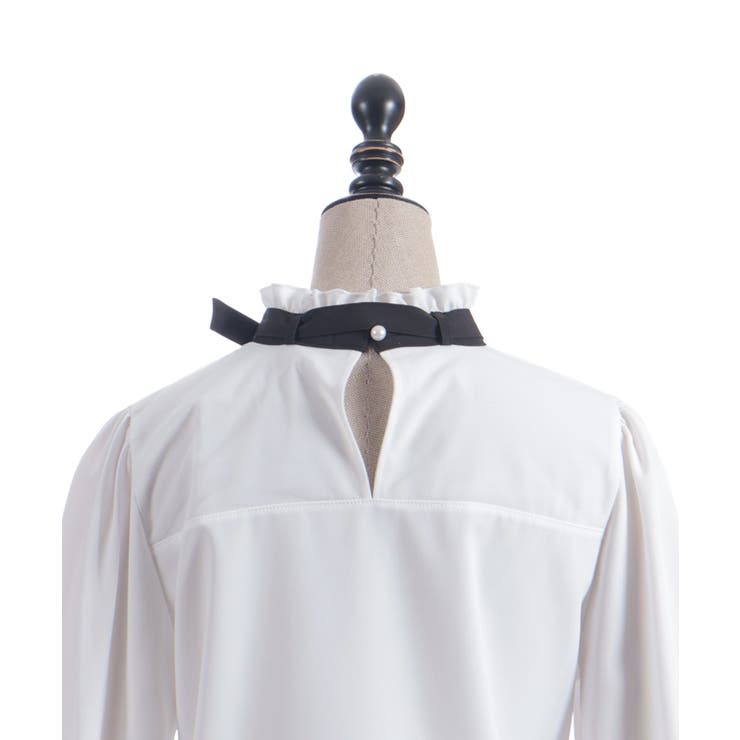 ベルトデザイン刺繍ブラウス | axes femme | 詳細画像22 