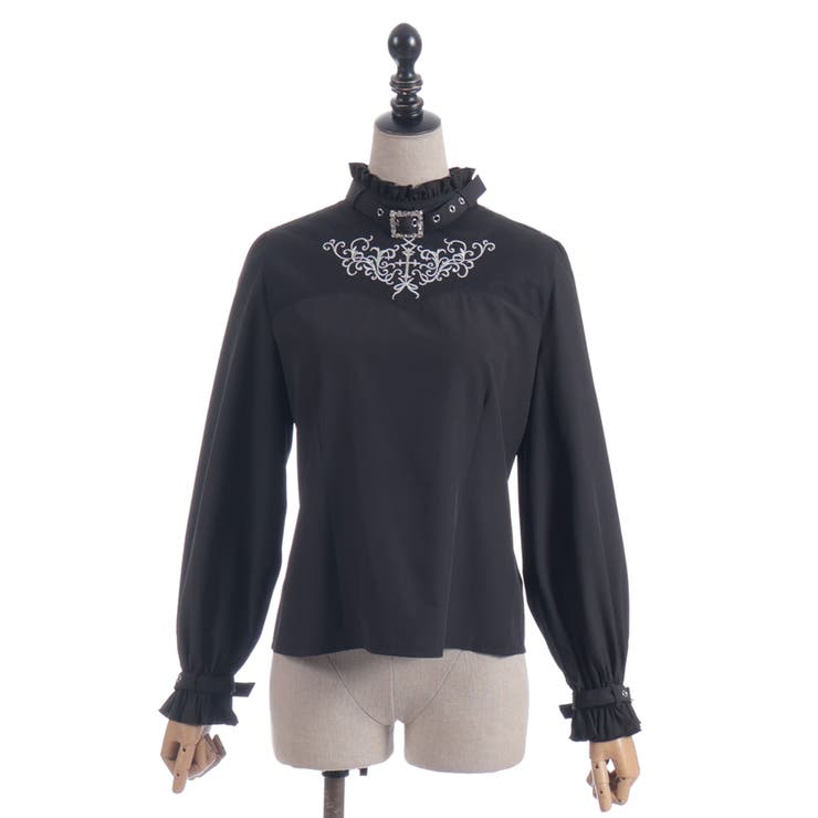 ベルトデザイン刺繍ブラウス | axes femme | 詳細画像23 