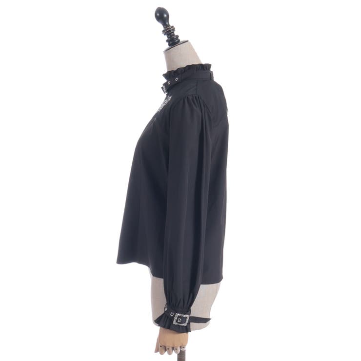 ベルトデザイン刺繍ブラウス | axes femme | 詳細画像24 