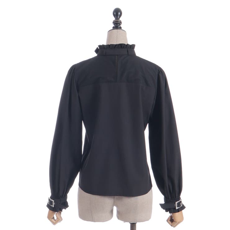 ベルトデザイン刺繍ブラウス | axes femme | 詳細画像25 