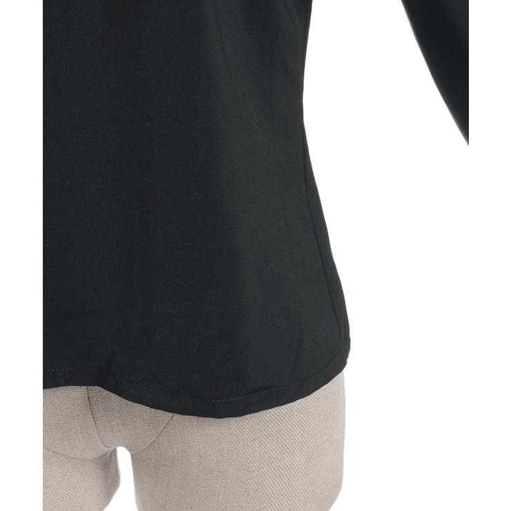 リボンブローチバイカラーブラウス | axes femme | 詳細画像11 