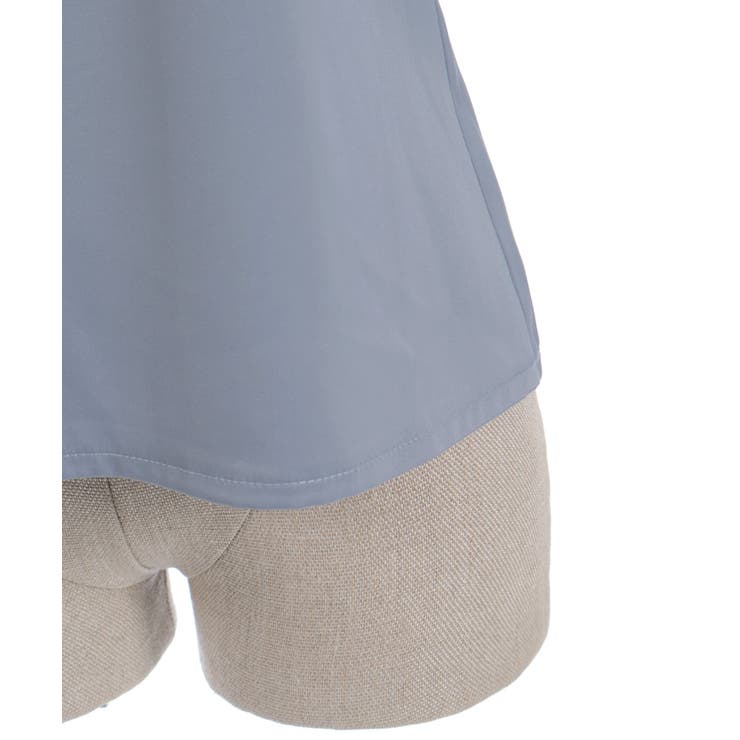 リボンブローチバイカラーブラウス | axes femme | 詳細画像26 