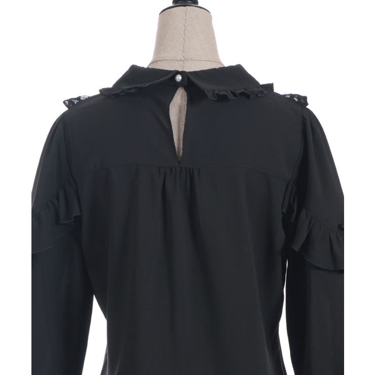 ハートモチーフレースブラウス | axes femme | 詳細画像11 