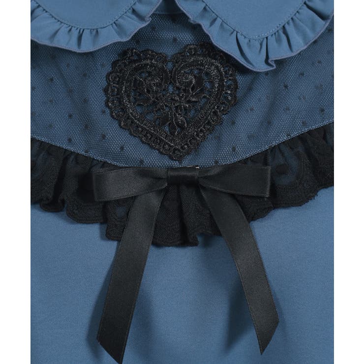 ハートモチーフレースブラウス | axes femme | 詳細画像18 