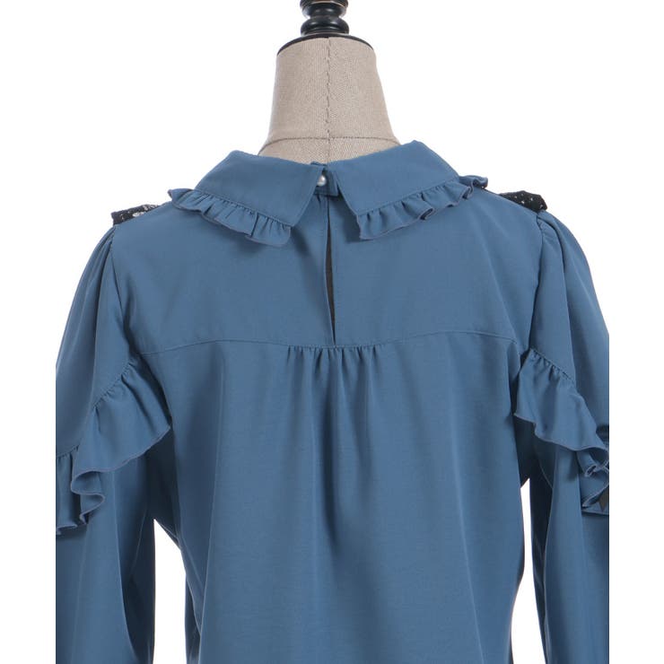 ハートモチーフレースブラウス | axes femme | 詳細画像19 