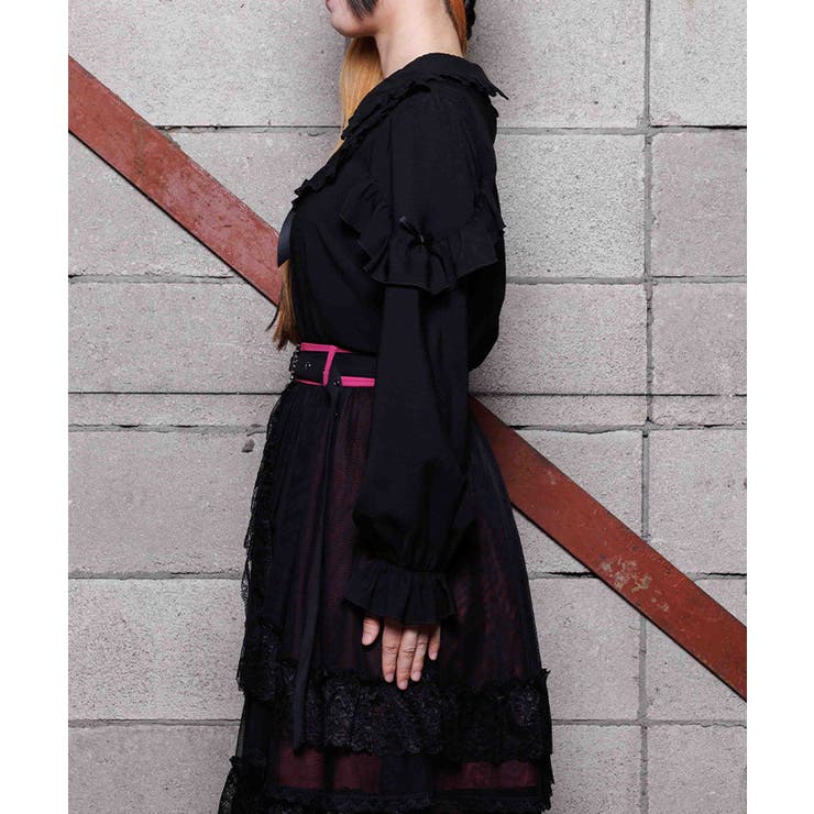 ハートモチーフレースブラウス | axes femme | 詳細画像2 