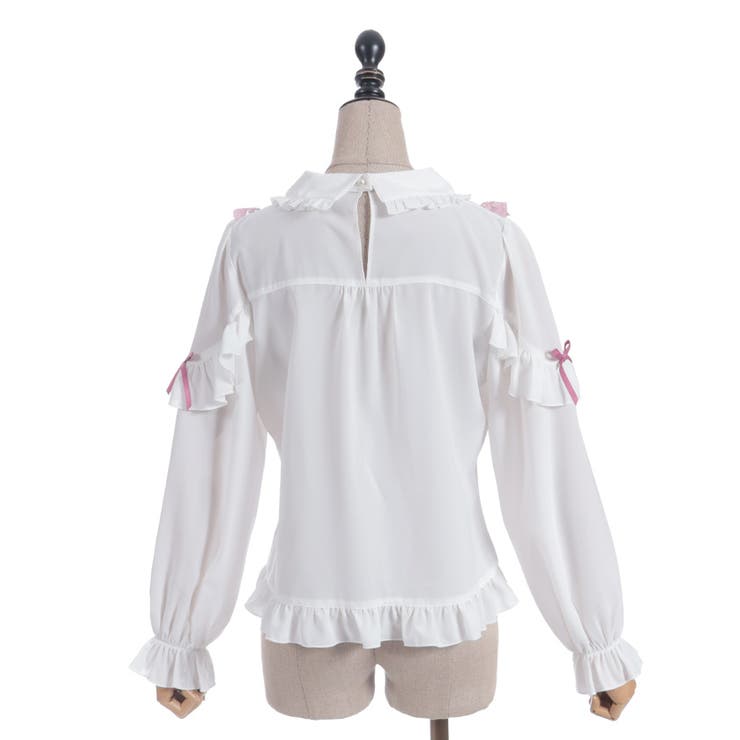 ハートモチーフレースブラウス | axes femme | 詳細画像23 