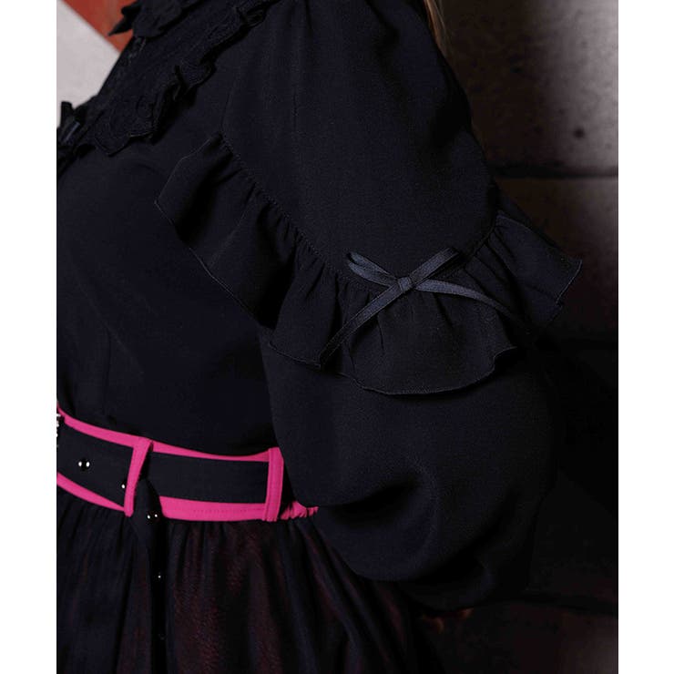 ハートモチーフレースブラウス | axes femme | 詳細画像5 