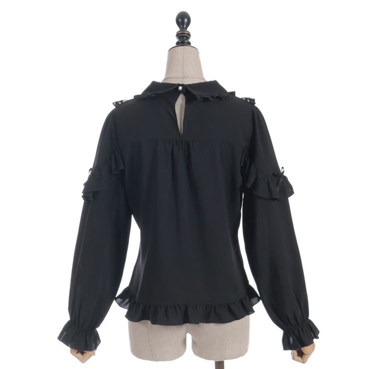 ハートモチーフレースブラウス | axes femme | 詳細画像8 