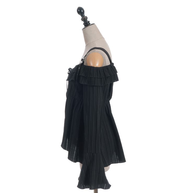 オフショルフリルトップス | axes femme | 詳細画像10 