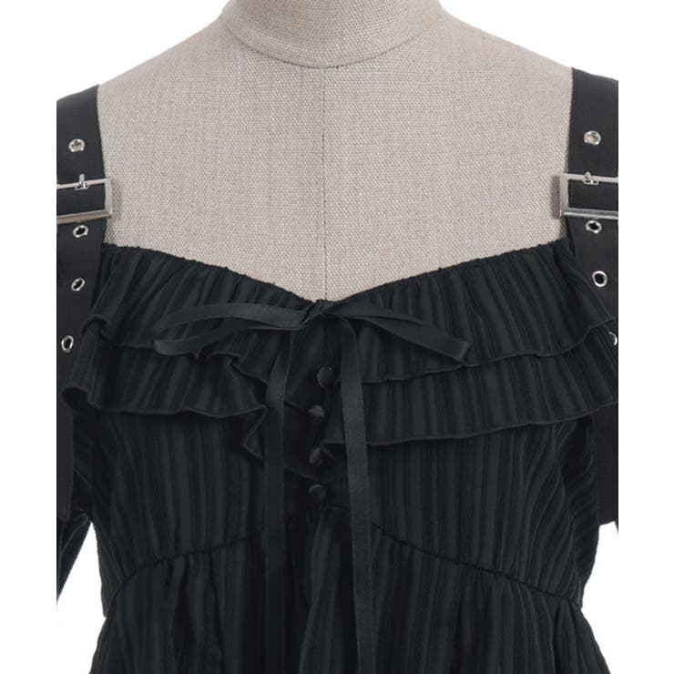 オフショルフリルトップス | axes femme | 詳細画像12 