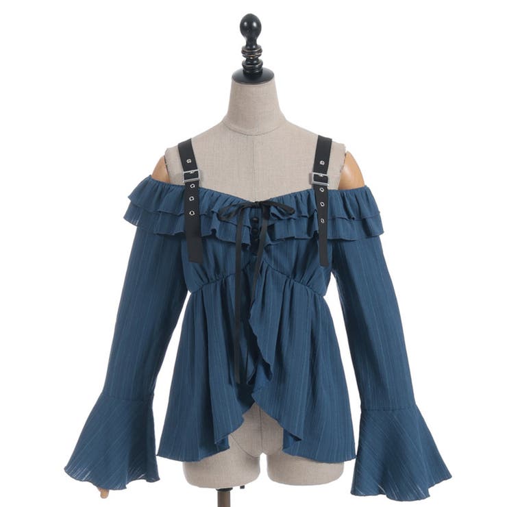 オフショルフリルトップス | axes femme | 詳細画像18 